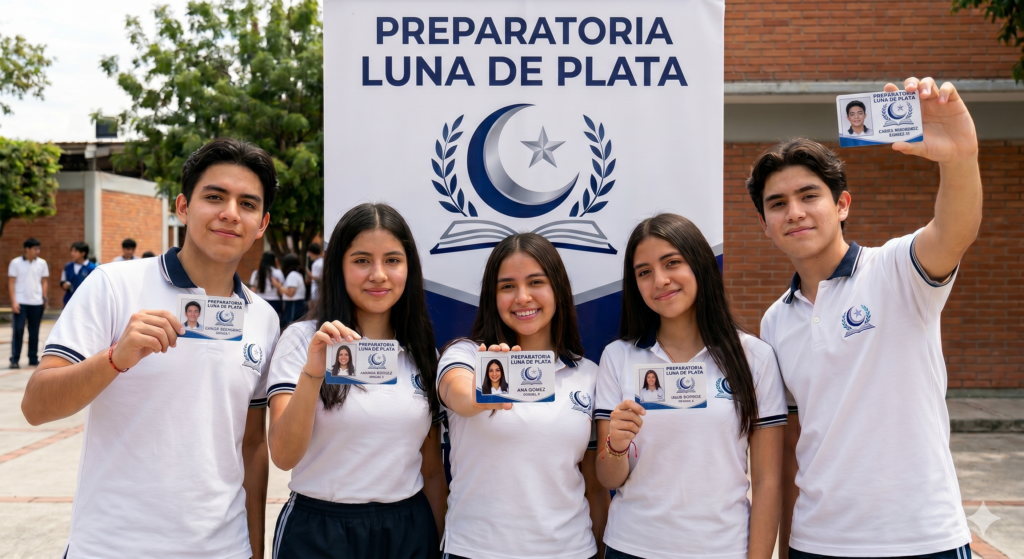 alumnos preparatoria luna plata